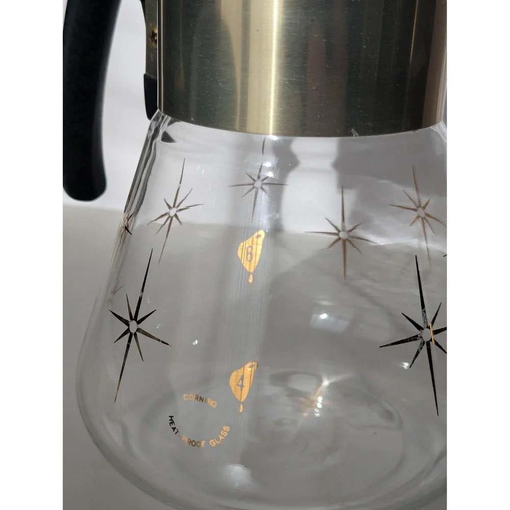Vintage Atomic Starburst Coffee Carafe